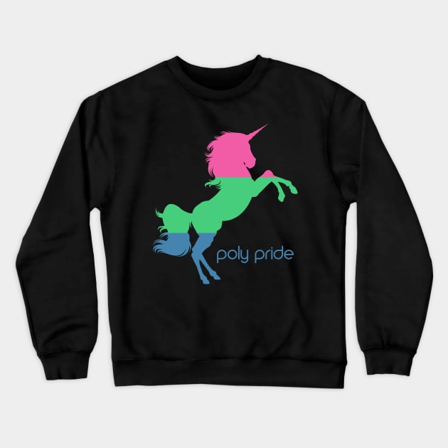 poly Crewneck Sweatshirt by christinamedeirosdesigns